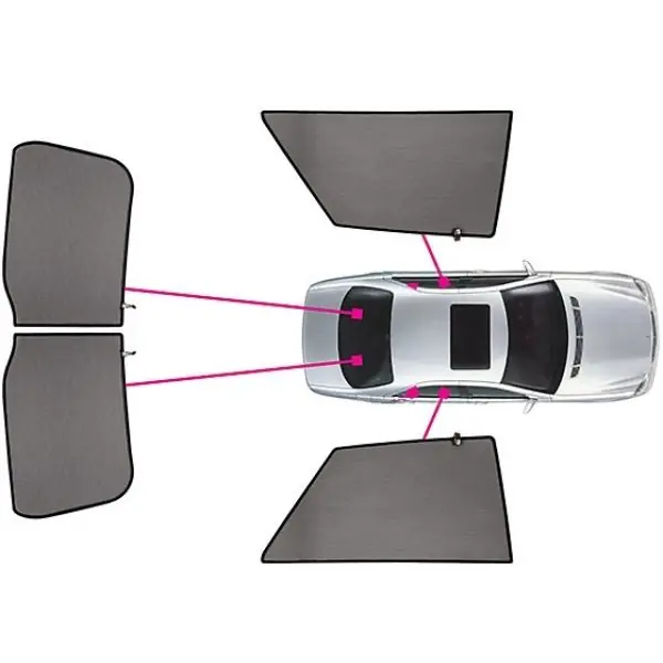 Privacy Shades Zonwering vanaf de B-stijl -HON-CIVI-3-B Beste Prijs