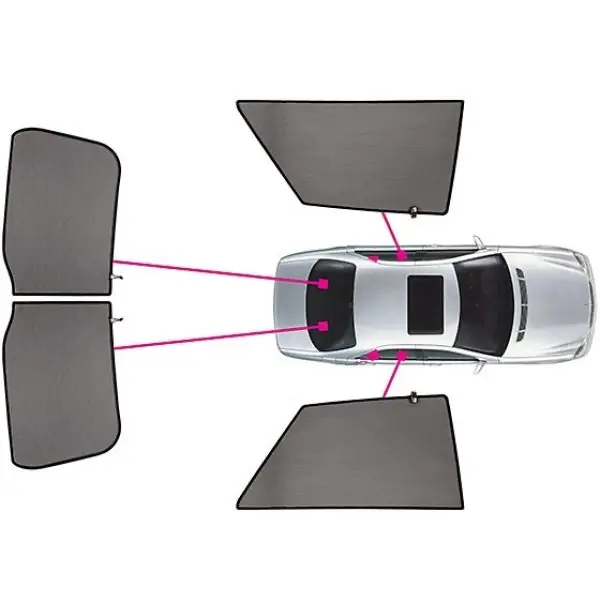 Modern Privacy Shades Zonwering vanaf de B-stijl -HON-CIVI-4-B