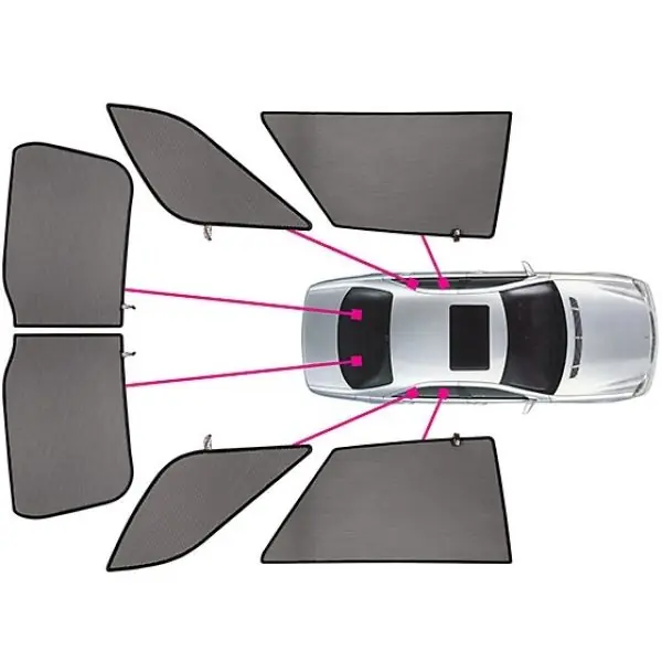 Betaalbaar Privacy Shades Zonwering vanaf de B-stijl -HON-CRV-5-A