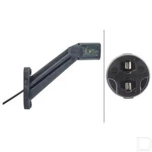 Aanbieding Breedtelicht Easycon LED links flexibele arm opbouw 24V