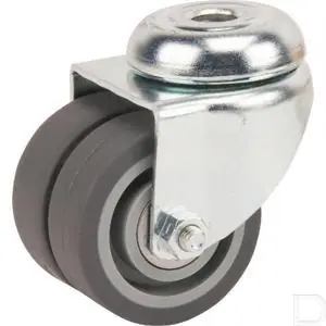 Zwenkwiel Ø 50mm dubbel 70kg Hoge Kwaliteit