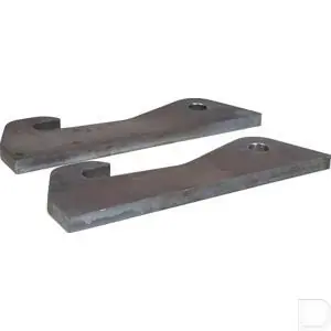 Bakadapter steek 310mm pendiameter boven-onder 35mm Express Levering