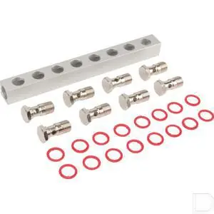 Wereldwijde Verzending Aansluitstrip 1/4"