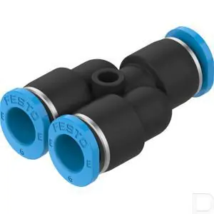 Y-insteekkoppeling NPQE-Y-Q6-E-F1A-P10 Koop Online